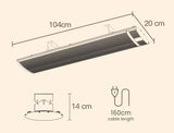 NNEMB 2000W Outdoor Strip Heater Electric Radiant Slimline Panel Heat Bar