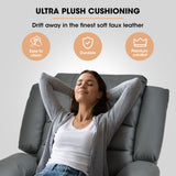 NNEMB Luxury Recliner Chair-Grey