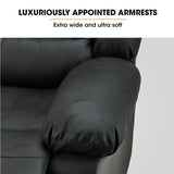 NNEMB Luxury Recliner Chair-Black