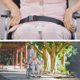 NNEMB Folding Aluminium Wheelchair-20 Wheels-Park Brakes-100kg Capacity-Grey/Black