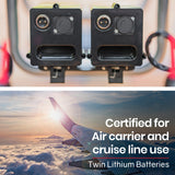 NNEMB Power Electric Wheelchair-Folding-15km Max Range-Aluminium Frame-Lithium Batteries-Airline Approved