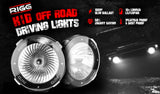 NNEDPE 2x RIGG 107s OFF ROAD Driving Lights