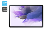 NNEKG Galaxy Tab S7 FE Wi Fi 64GB 12.4 Tablet (Black)