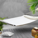 NNEDSZ Swing Double Hammock Bed Cream