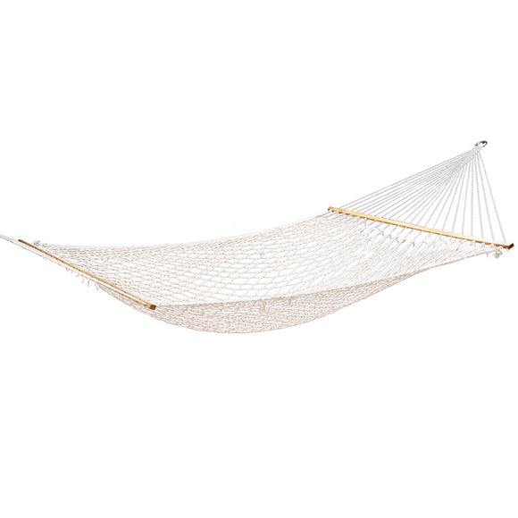 NNEDSZ Double Swing Hammock Bed Cream