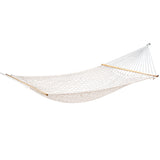 NNEDSZ Double Swing Hammock Bed Cream