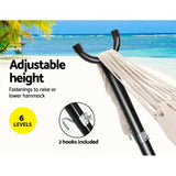 NNEDSZ Camping Hammock With Stand Cotton Rope Lounge Hammocks Outdoor Swing Bed