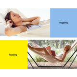 NNEDSZ Hammock Bed with Steel Frame Stand