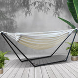 NNEDSZ Hammock Bed with Steel Frame Stand