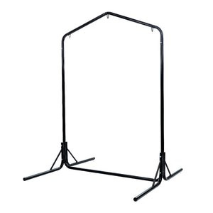 NNEDSZ Double Hammock Chair Stand Steel Frame 2 Person Outdoor Heavy Duty 200KG