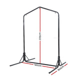 NNEDSZ Double Hammock Chair Stand Steel Frame 2 Person Outdoor Heavy Duty 200KG