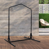 NNEDSZ Double Hammock Chair Stand Steel Frame 2 Person Outdoor Heavy Duty 200KG