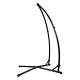 NNEDSZ Outdoor Hammock A Shape Steel Frame