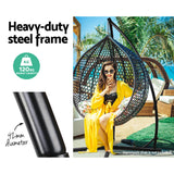 NNEDSZ Outdoor Hammock A Shape Steel Frame