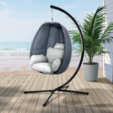 NNEDSZ Outdoor Furniture Egg Hammock Hanging Swing Chair Pod Lounge Chairs