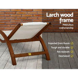 NNEDSZ Outdoor Wooden Sun Lounge Setting Day Bed Chair Garden Patio Furniture