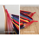 NNEDSZ Hammock with Wooden Hammock Stand