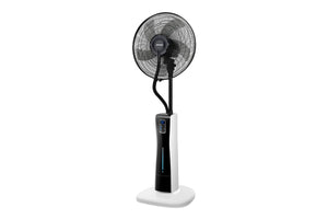 NNEKG Heller 40cm Misting Pedestal Fan with Remote Control
