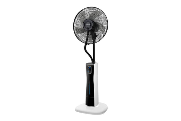 NNEKG Heller 40cm Misting Pedestal Fan with Remote Control
