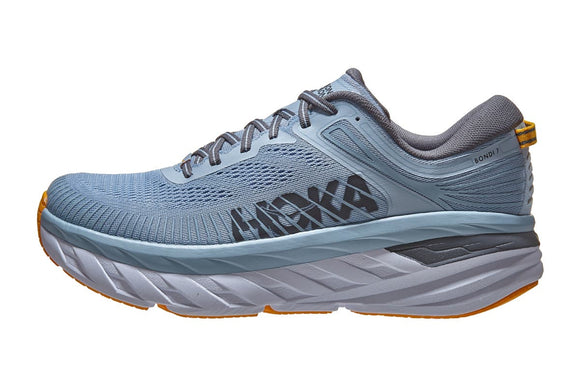 NNEKG One One Mens Bondi 7 Running Shoes (Blue Fog Castlerock Size 10.5 US)