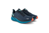 NNEKG One One Mens Clifton 8 Wide Running Shoe (Outer Space Vallarta Blue Size 8.5 US)