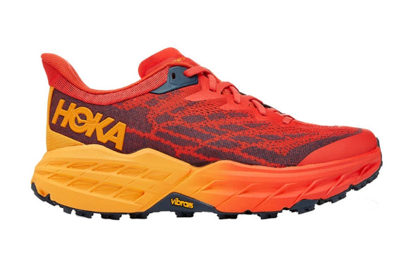 NNEKG One One Mens Speedgoat 5 Trail Shoes (Fiesta Radiant Yellow Size 10.5 US)