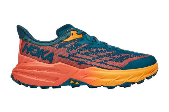 NNEKG One One Womens Speedgoat 5 Running Shoes (Blue Coral Camellia Size 11 US)