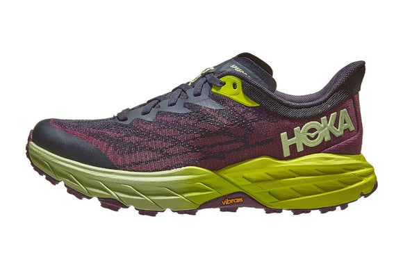 NNEKG One One Womens Speedgoat 5 Running Shoes (Blue Graphite Evening Primrose Size 8.5 US)