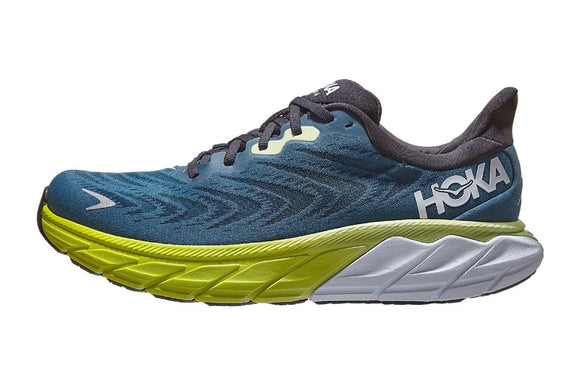 NNEKG One One Mens Arahi 6 Running Shoes (Blue Graphite Blue Coral Size 11.5 US)