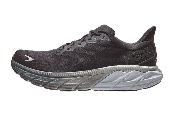 NNEKG One One Mens Arahi 6 Running Shoes (Black White Size 10 US)