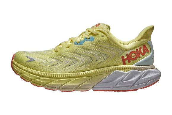 NNEKG One One Womens Arahi 6 Running Shoes (Yellow Pear Sweet Corn Size 11 US)