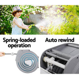 NNEDSZ Retractable Water Hose Reel Garden Storage AutoRewind Spray Gun