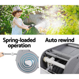 NNEDSZ Hose Reel 30M Garden Water Auto Rewind Spray Gun