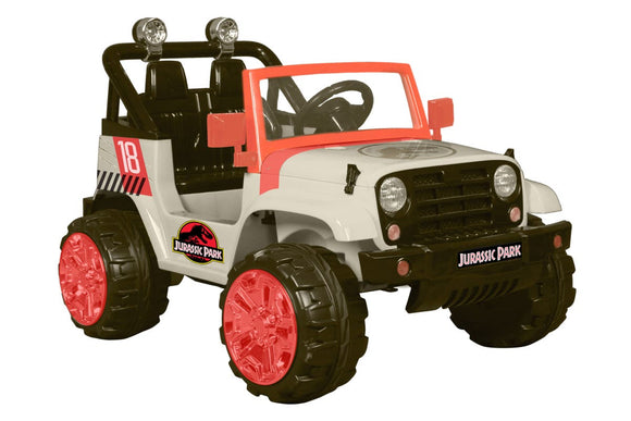 NNEKG Jurassic World Jeep Ride On Car