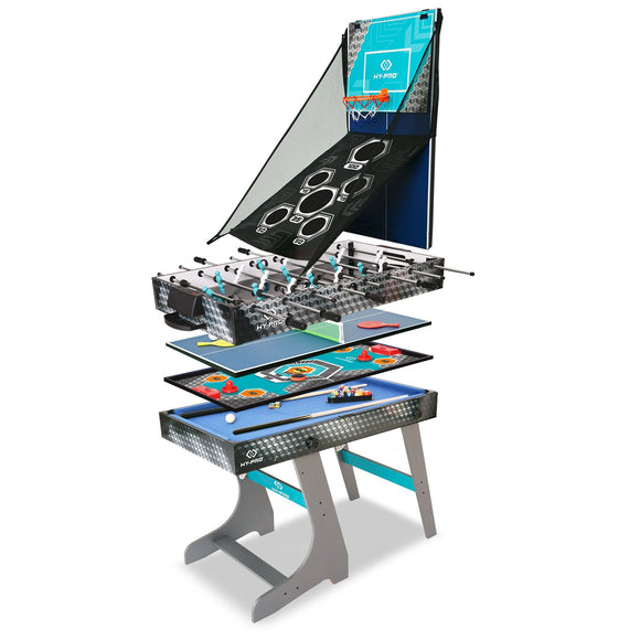 NNEKG Hypro 4ft 8in1 Folding Combo Table
