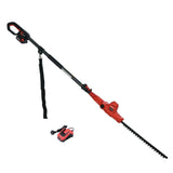 NNEMB 20V SYNC Cordless Pole Hedge Trimmer with Battery and Charger Kit