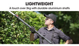 NNEMB 20V SYNC Cordless Pole Hedge Trimmer with Battery and Charger Kit