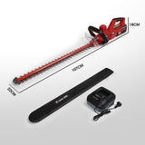 NNEMB 40V 63cm Cordless Electric Hedge Trimmer Kit-with Battery and Fast Charger