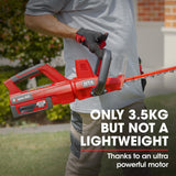 NNEMB 40V 63cm Cordless Electric Hedge Trimmer Kit-with Battery and Fast Charger