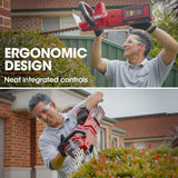 NNEMB 40V 63cm Cordless Electric Hedge Trimmer Kit-with Battery and Fast Charger