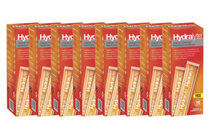 NNEKG Hydralyte Electrolyte Ice Block Orange x 16 Pack of 8