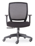 NNE HARTLEY TASK PROMESH MEDIUM BACK CHAIR BLACK