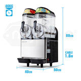 NNEMB 24L COMMERCIAL Machine Granita Slush Maker Slurpee Slushy Juice