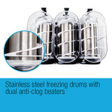 NNEMB 36L Machine Granita Commercial Slush Maker Slushy Juice