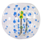 NNEDPE 1.2m Inflatable Bumper Ball Body Bubble Outdoor Transparent - Blue
