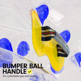 NNEDPE 1.2m Inflatable Bumper Ball Body Bubble Outdoor Transparent - Blue