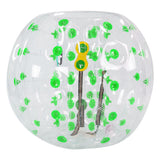 NNEDPE 1.2m Inflatable Bumper Ball Body Bubble Outdoor Transparent - Green