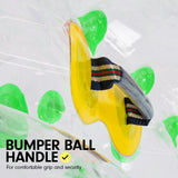 NNEDPE 1.2m Inflatable Bumper Ball Body Bubble Outdoor Transparent - Green
