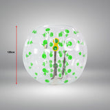 NNEDPE 1.2m Inflatable Bumper Ball Body Bubble Outdoor Transparent - Green
