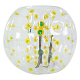 NNEDPE 1.2m Inflatable Bumper Ball Body Bubble Outdoor Transparent - Yellow